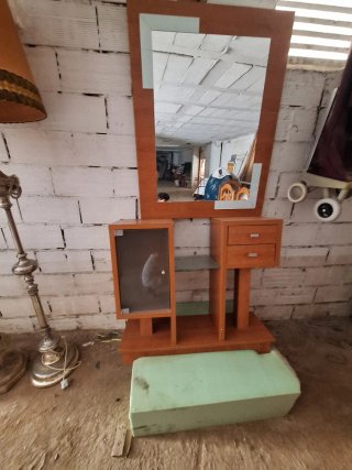 Mueble tocador con espejo