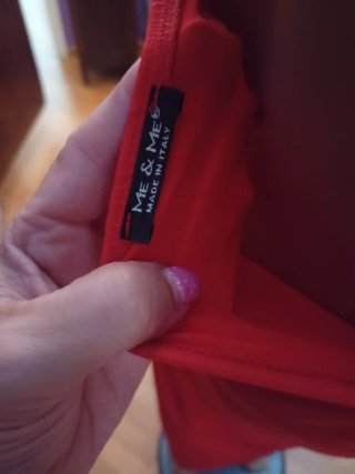 Abito lungo rosso