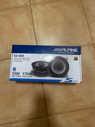 Altavoces Alpine S2-S50 5.25 Coaxiales