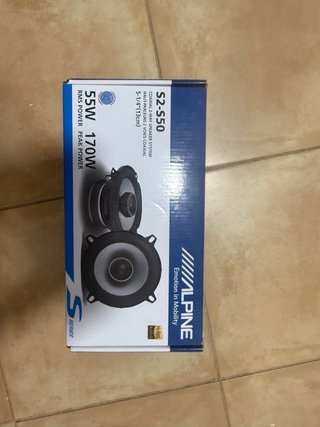 Altavoces Alpine S2-S50 5.25 Coaxiales