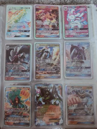 Cartas Pokémon GX