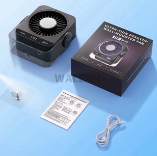 Ventilador Escritorio Portátil 3600 mAh