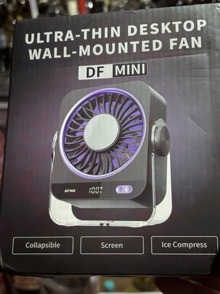 Ventilador Escritorio Portátil 3600 mAh