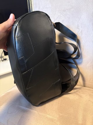 Zaino similpelle antifurto nero