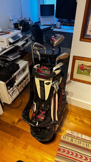 Set de hierros Boston Golf + Madera + Bolsa