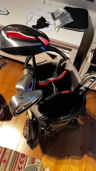 Set de hierros Boston Golf + Madera + Bolsa