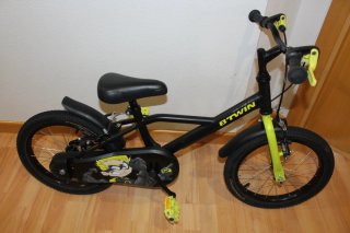 Bicicleta niño 16 pulgadas. Btwin. Como Nueva