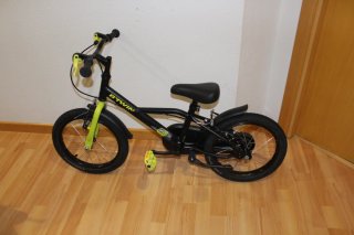 Bicicleta niño 16 pulgadas. Btwin. Como Nueva
