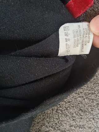 Polo Top Star Negro Logo Bordado XXL