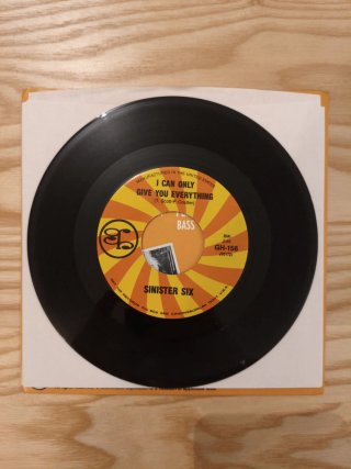 SINGLE SINISTER SIX VINILO 7" PUNK GARAJE ROCK