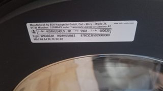 Lavasecadora Siemens 10kg/6kg 1400rpm