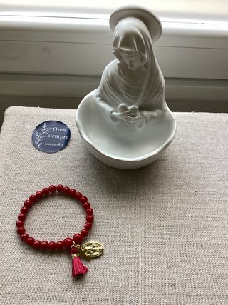 Pulsera medalla Milagrosa hecho a mano