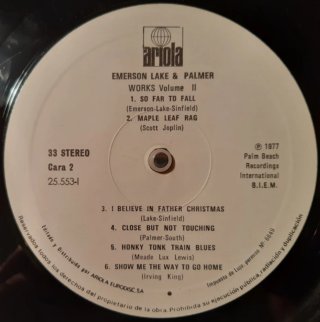 Emerson Lake & Palmer - Works Vol 2