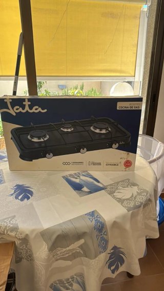 Cocina de gas Jata 3 quemadores