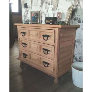 Cómoda rústica madera maciza restaurada