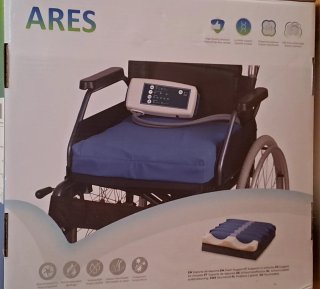Cojin antiescaras con compresor de aire