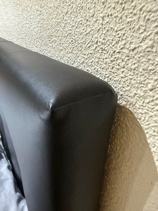 Cabecero 160cm Ikea Piel Sintética Negro