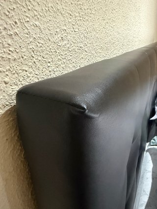 Cabecero 160cm Ikea Piel Sintética Negro