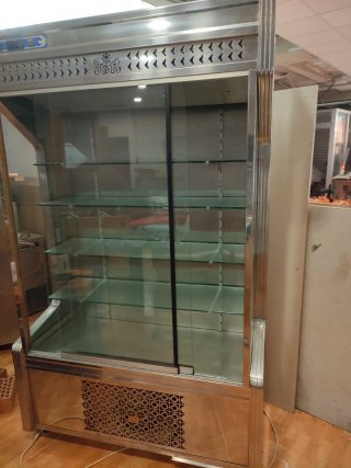 Vitrina Refrigerada Acero Inoxidable