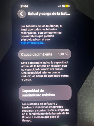 iPhone 13 Azul - Batería Nueva