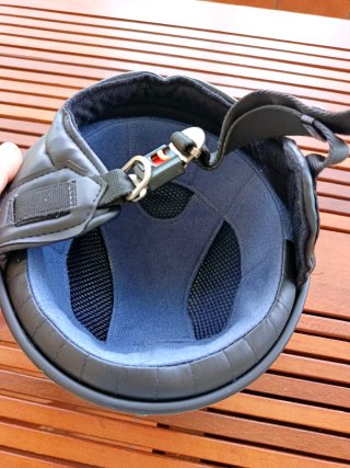 Casco Moto Café Racer Cuadros