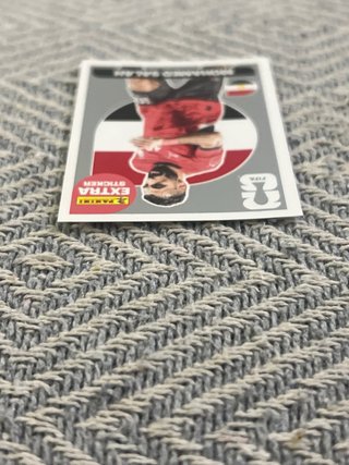 Cromo Mohamed Salah Extra Sticker Plata
