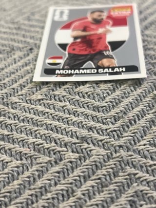 Cromo Mohamed Salah Extra Sticker Plata