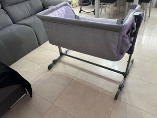 Minicuna gris Kinderkraft