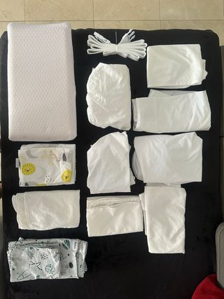 Minicuna gris Kinderkraft