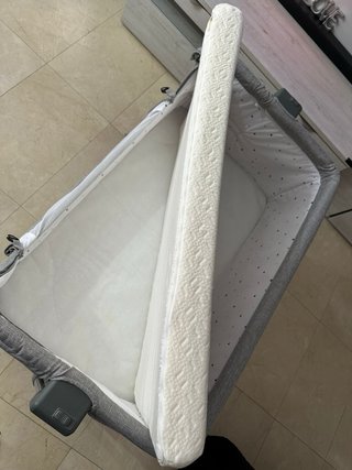 Minicuna gris Kinderkraft