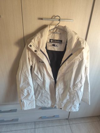 Chaqueta Columbia Talla S Blanco Roto