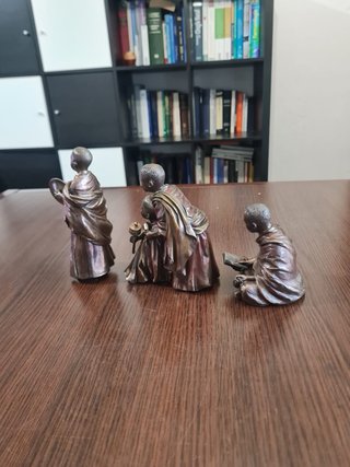 Figuras Decorativas Monjes Tibetanos Budistas