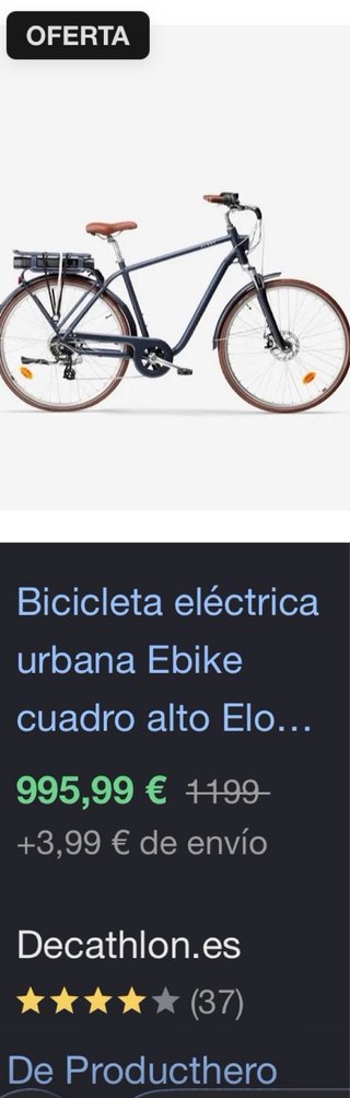 Bici Eléctrica Btwin