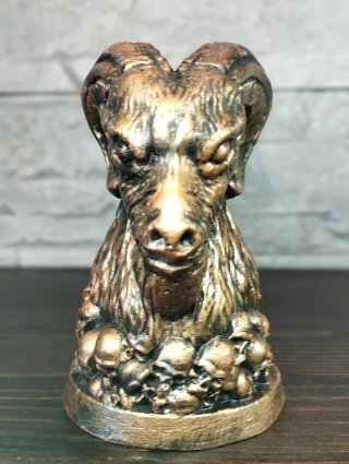 Statua Baphomet Capra Gotica Scultura Gotico