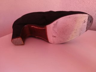 Zapatos Flamenco Profesionales Negros