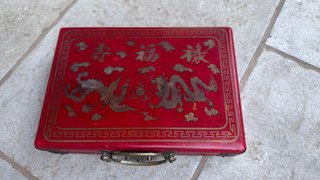 Mahjong Antiguo 144 Piezas Caja