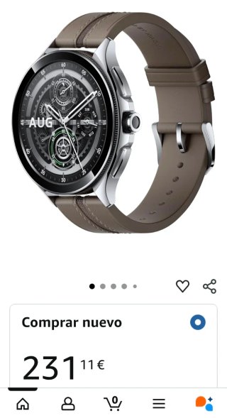 Xiaomi Watch 2 Pro Marrón/Plata
