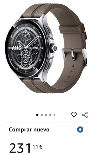Xiaomi Watch 2 Pro Marrón/Plata