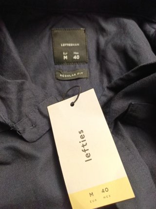 Camisa Negra Lefties Talla M nueva