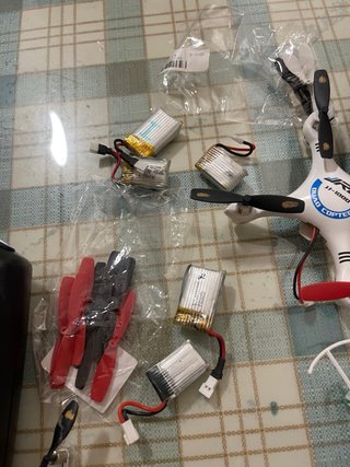 Conjunto Mini Drones con Controles