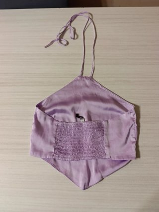 Top Stradivarius lilla