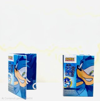 Completo Lenzuola Sonic 3 Pezzi Singolo
