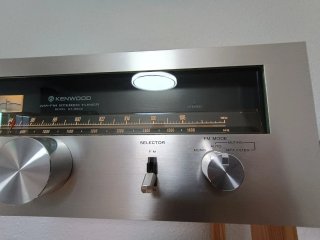 Kenwood KT-6500 Sintonizador Estéreo Plata