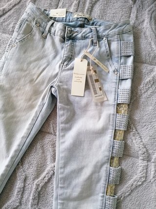 Vaqueros pedrería + regalo