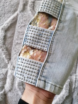Vaqueros pedrería + regalo