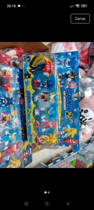 Figuras Sonic The Hedgehog 2