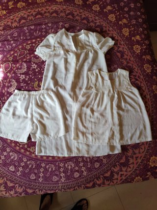 Conjunto pijama comunión blanco