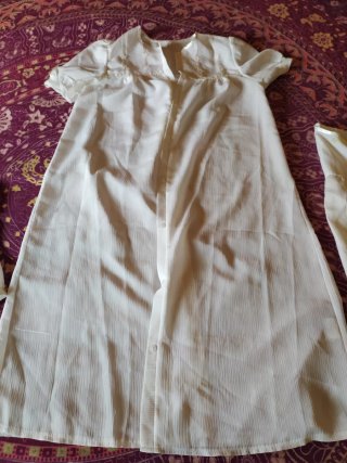Conjunto pijama comunión blanco