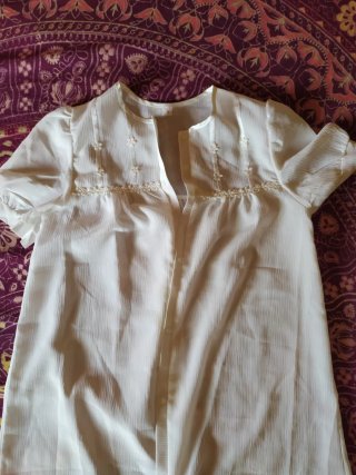 Conjunto pijama comunión blanco