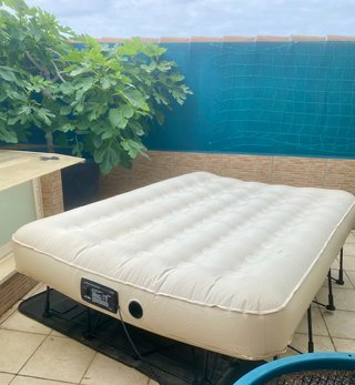 Cama hinchable EZ autoinflable motorizada